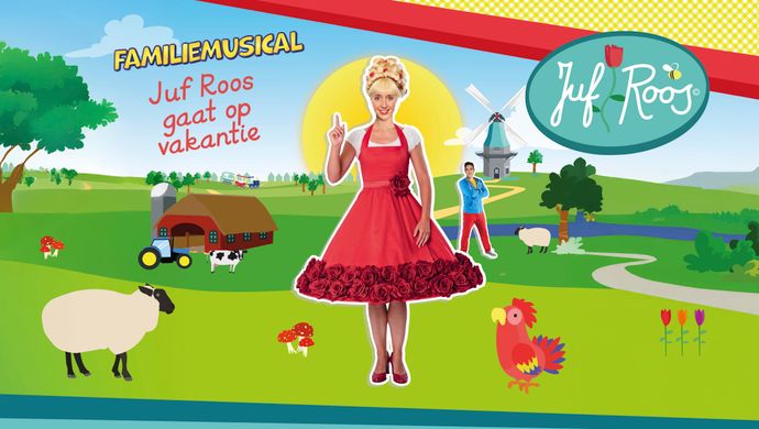 Juf Roos - zondag 19 april in AGORA om 14:00 en 16:00