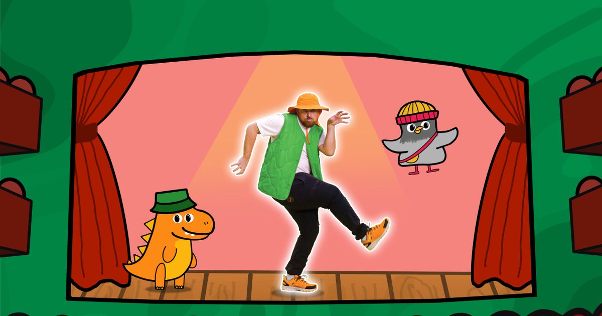 GRRR… ik ben een boze dino! — Muzikaal avontuur (4+)