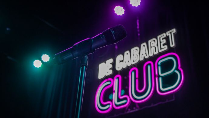 De cabararet club in AGORA Lelystad