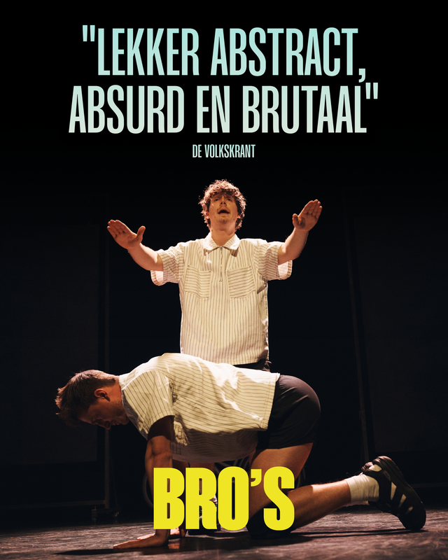 BRO'S - Bromens in AGORA Theater Lelystad - Cabaret 2026